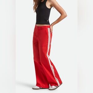 Brixton Red JANE UTILITY WIDE LEG PANT
